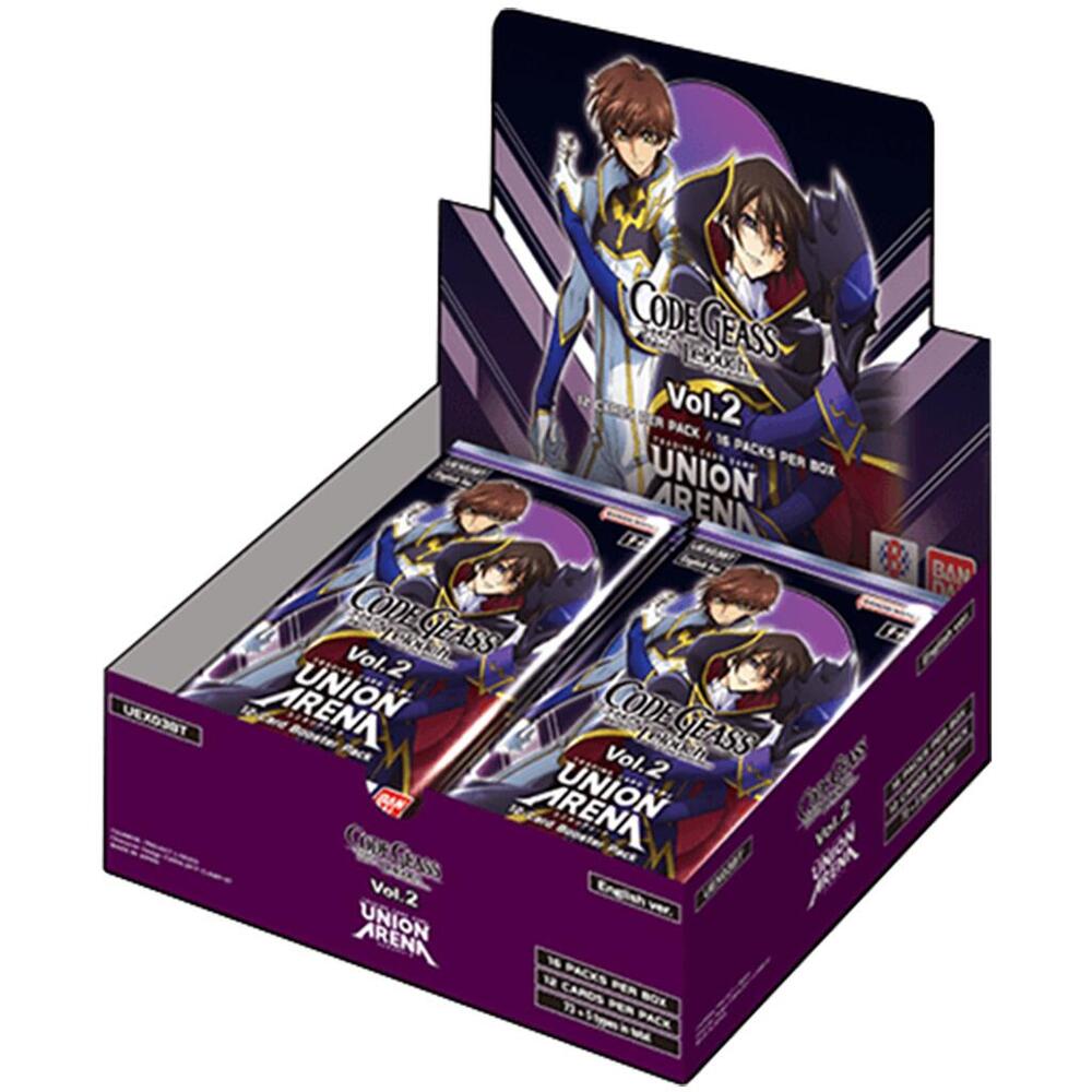 UNION ARENA - CODE GEASS VOL 2 BOOSTER DISPLAY