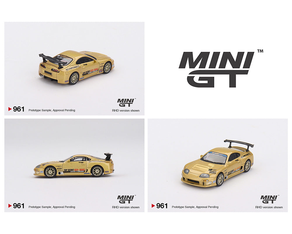 MINI GT - 1:64 TOYOTA SUPRA (A80)TOP SECRET GT-300