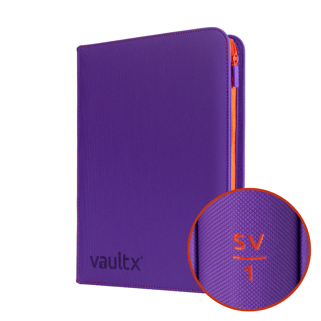 VAULT X - SV EDITION 9 POCKET ZIP BINDER