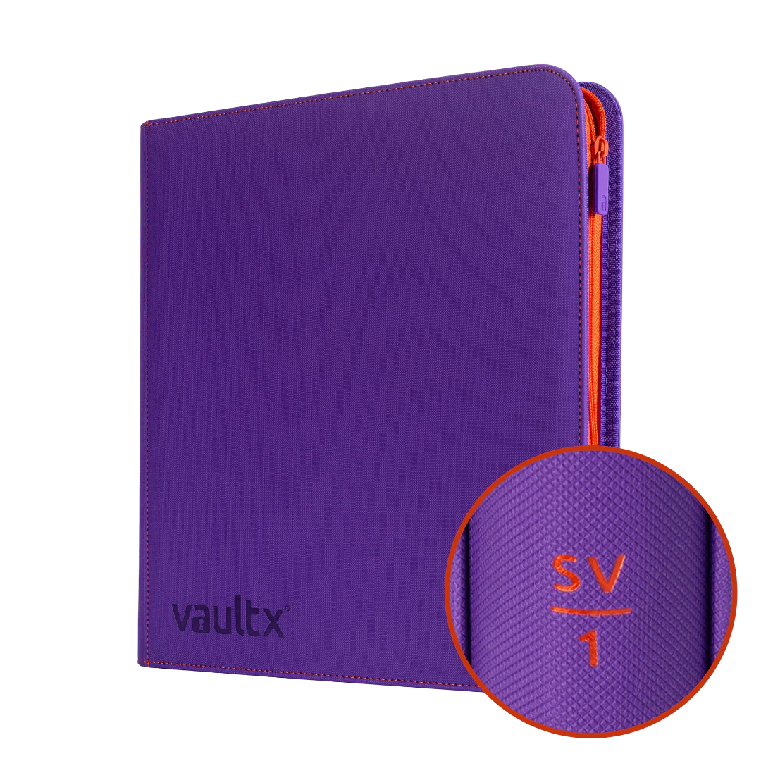 VAULT X - SV EDITION 12 POCKET ZIP BINDER