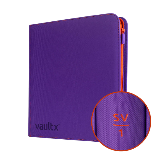 VAULT X - SV EDITION 12 POCKET ZIP BINDER
