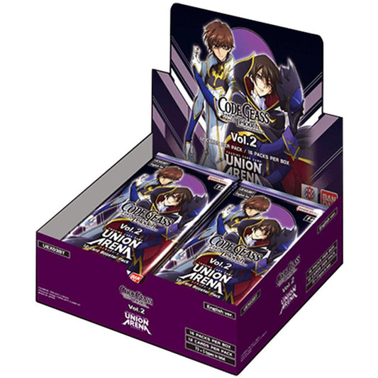 UNION ARENA - CODE GEASS VOL 2 BOOSTER DISPLAY